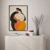 Romantic magnetic art prints