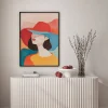 Beauty magnetic art prints