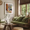 Floral large wall art