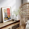 Floral large wall art