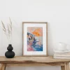 Coastal magnetic art prints