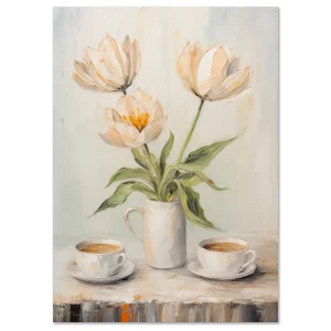 Floral wall art