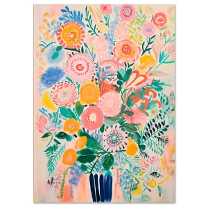 Floral wall art