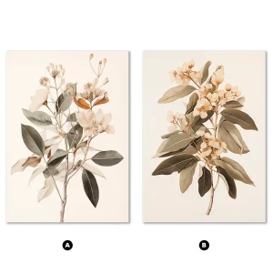 Floral wall art