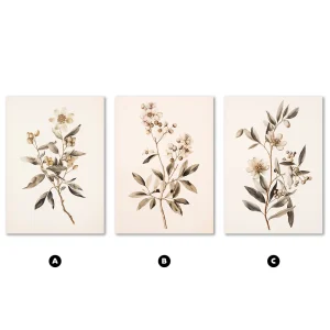 Floral wall art