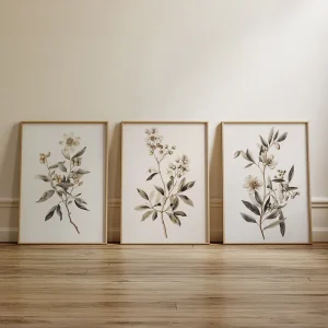 Floral wall art prints