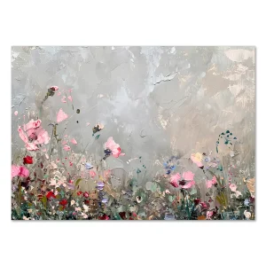 Floral wall art