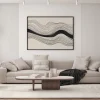 Line magnetic art prints