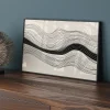 Line large wall art