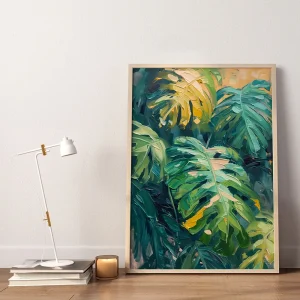 Leaf wall art prints