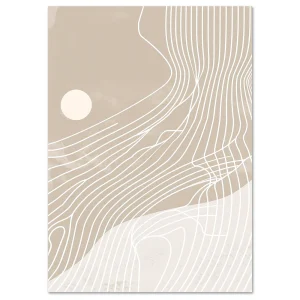 Line wall art