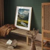 Mountains magnetic art prints