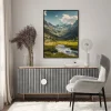Mountains large wall art