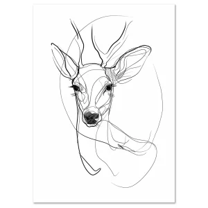 Line wall art
