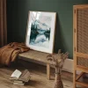 Forest magnetic art prints