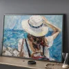 Coastal magnetic art prints