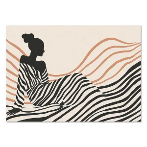Line wall art