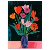 Floral wall art