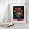 Floral wall art prints