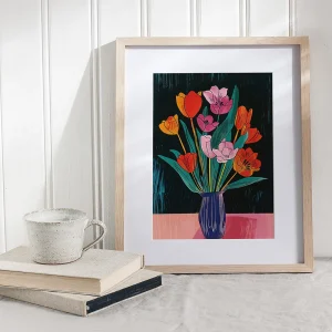 Floral wall art prints