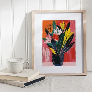 Floral wall art prints