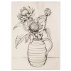 Floral wall art