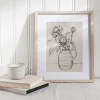 Floral wall art prints