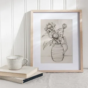Floral wall art prints