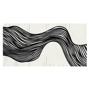 Line wall art