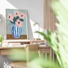 Floral magnetic art prints