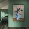 Floral large wall art