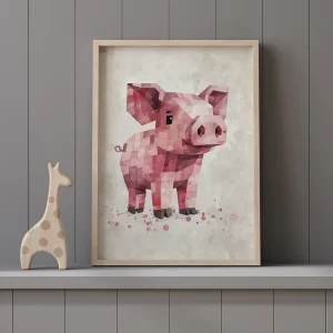 Cartoon wall art prints
