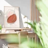 Abstract magnetic art prints