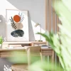 Botanical magnetic art prints