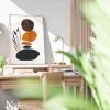 Leaf magnetic art prints