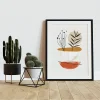 Leaf wall art prints