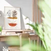 Leaf magnetic art prints