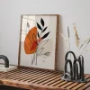 Leaf magnetic art prints