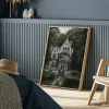 Architecture magnetic art prints