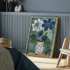 Floral magnetic art prints