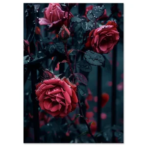 Floral wall art
