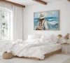 Coastal magnetic art prints