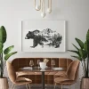 Forest large wall art