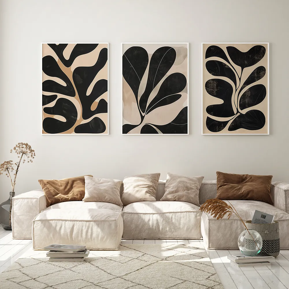 Floral large wall art