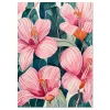 Floral wall art