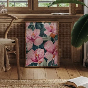 Floral wall art prints