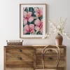 Floral large wall art