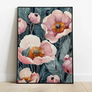 Floral wall art prints