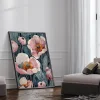 Floral magnetic art prints