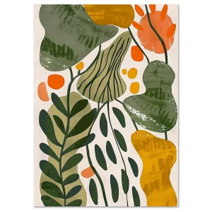 Leaf wall art